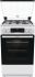 Плита Gorenje GK5C41WF комбінована, 70л, 50x60см, дисплей, IconLed, чавун,  білий