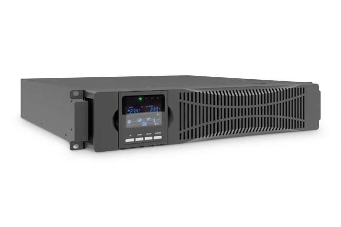 ДБЖ DIGITUS OnLine, 2000VA/2000W, LCD, 8xC13, RJ45, RS232, USB, Rack/Tower