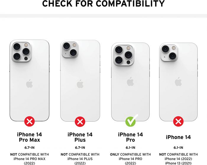Чохол UAG для Apple iPhone 14 Pro Pathfinder Magsafe, Lilac