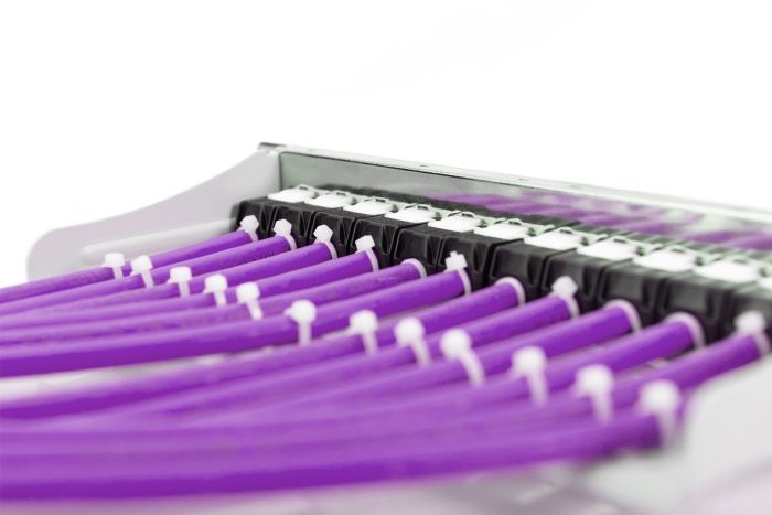 Кабель DIGITUS CAT 6 U-UTP, 100m, AWG 23/1, LSZH-1, фіолетовий
