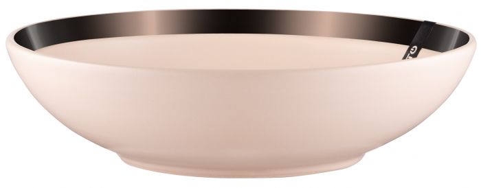 Тарілка супова Ardesto Liguria, 20 см, Cream, кераміка