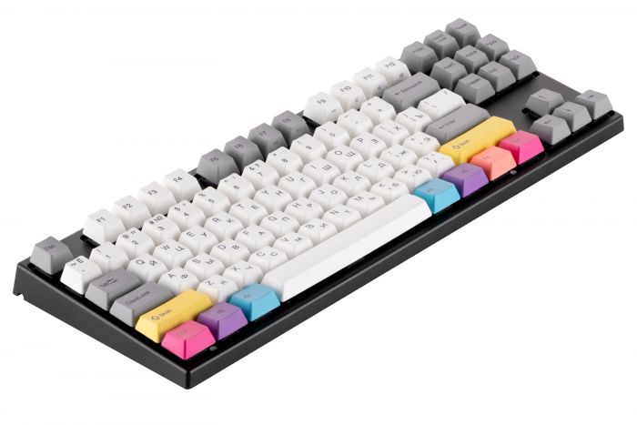 Клавіатура Varmilo VEA87 CMYK Cherry Mx Red Multicolor