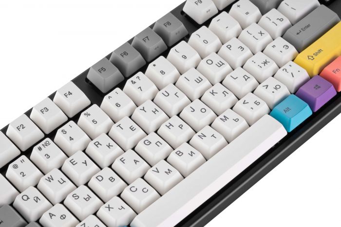 Клавіатура Varmilo VEA87 CMYK Cherry Mx Red Multicolor