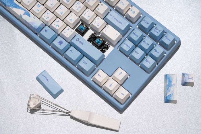 Клавіатура Varmilo VEA87 Sea Melody Cherry Mx Blue Multicolor