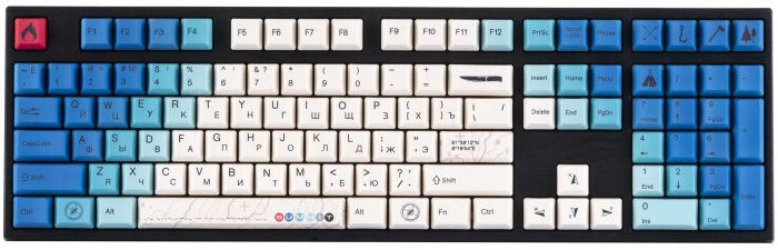 Клавіатура Varmilo VEA108 Summit R2 Cherry Mx Brown Multicolor