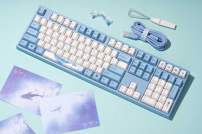Клавіатура Varmilo VEA108 Sea Melody Cherry Mx Silent Red Multicolor