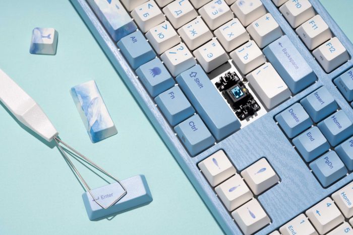 Клавіатура Varmilo VEA108 Sea Melody Cherry Mx Silent Red Multicolor