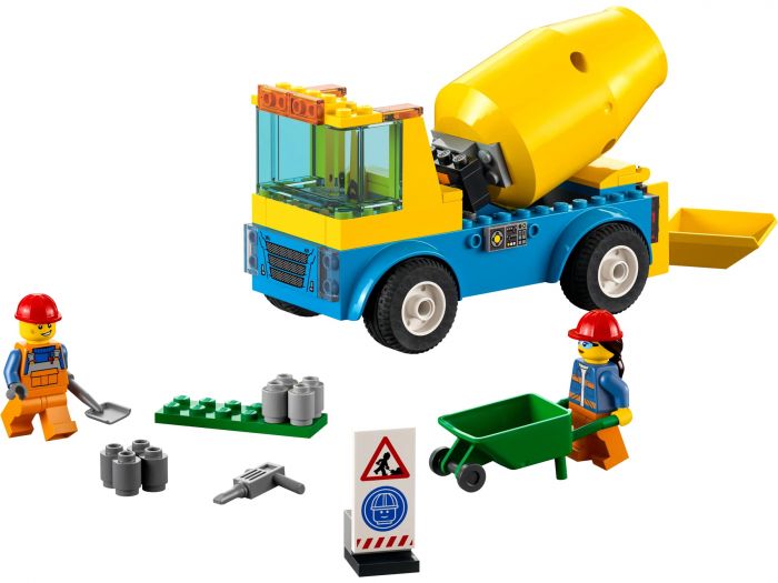 Конструктор LEGO City Вантажівка-бетонозмішувач