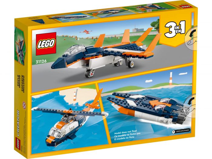 Конструктор LEGO Creator Надзвуковий літак