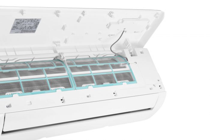 Кондиціонер Ardesto ACM-12ERP-R32-WI-FI-AG-S, 35 м2, ERP інвертор, A++/A+, до -20°С, Wi-Fi, R32