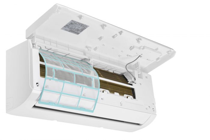 Кондиціонер Ardesto ACM-24ERP-R32-WI-FI-AG-S, 70 м2, ERP інвертор, A++/A+, до -20°С, Wi-Fi, R32