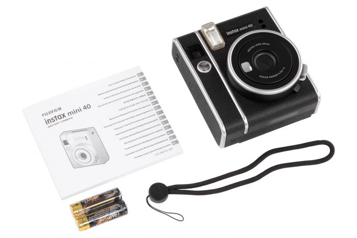 Фотокамера миттєвого друку INSTAX MINI 40 BLACK