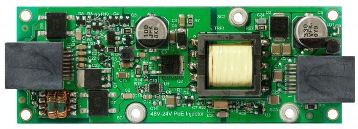 Перетворювач напруги MikroTik 48 to 24V Gigabit PoE Converter