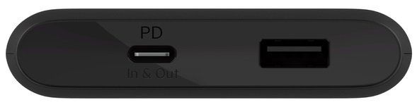 Універсальна літієва батарея Power Bank Belkin 10000mAh, 18W, USB-A, USB-C Black
