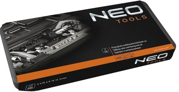 Набір для розвальцювання труб NEO, від 4 до 14 мм, набір 10 шт.