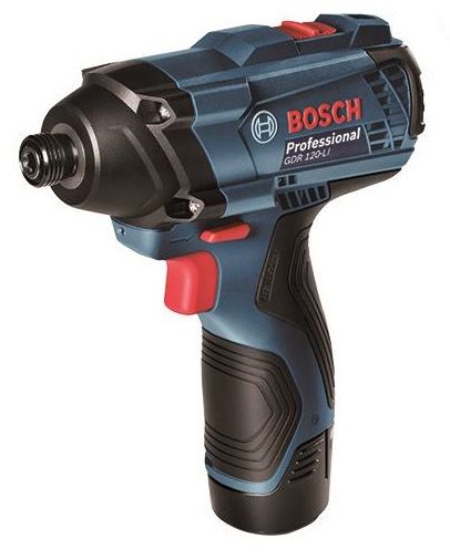 Набір інструменту Bosch: Дриль-шуруповерт GSR 120-LI +Гайкокрут ударний GDR 120-LI +2 АКБ +ЗП