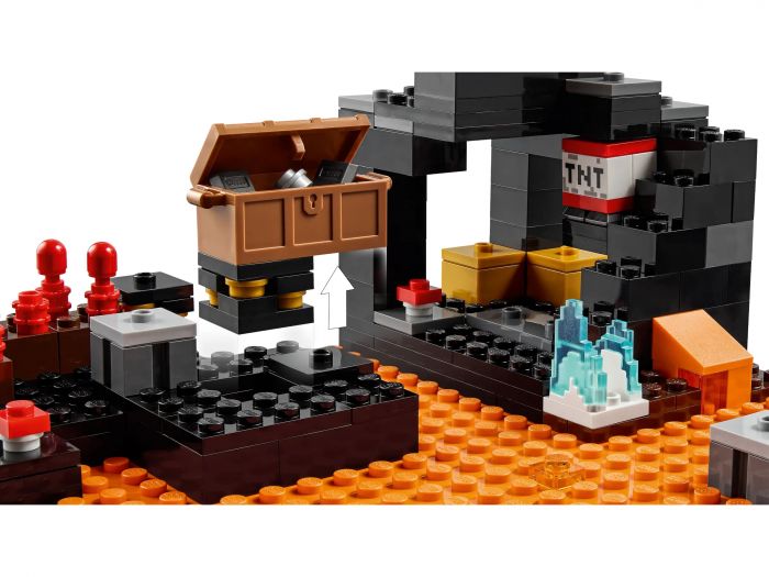Конструктор LEGO Minecraft Бастіон підземного світу