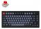 Клавиатура Keychron V1 84 Key QMK Gateron G PRO Red Hot-Swap RGB Knob Carbon Black