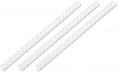 Пластикові пружини для біндера 2E, 32мм, прозорі, 50шт