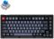 Клавиатура Keychron V1 84 Key QMK Gateron G PRO Blue Hot-Swap RGB Knob Frosted Black