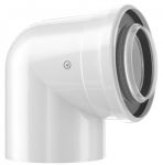 Відведення коаксіальне Bosch FC-CE80-87 на 90° для конденсаційних котлів, діаметр 80/125 мм