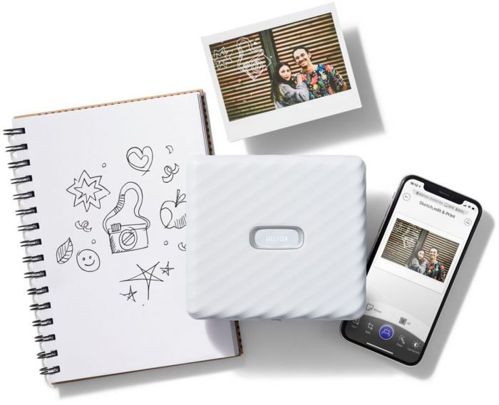 Фотопринтер Fujifilm INSTAX LINK WIDE A WHITE EX D