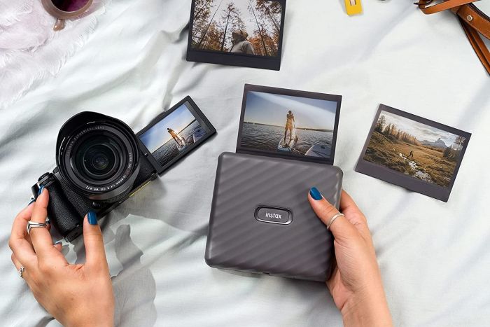 Фотопринтер Fujifilm INSTAX LINK WIDE M GRAY EX D