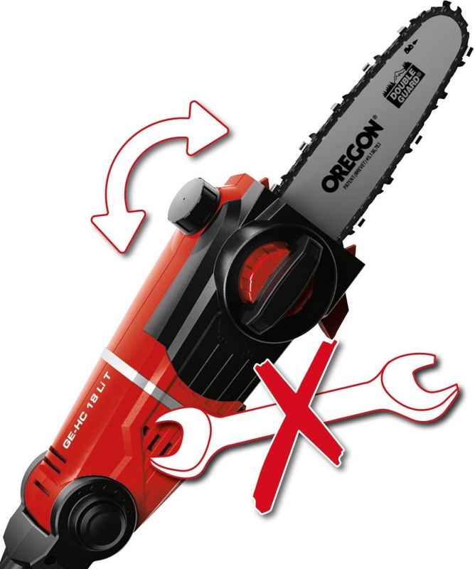 Насадка-Кущоріз Einhell до GE-HH 18/45 Li T, лезо 20см, 1.34кг