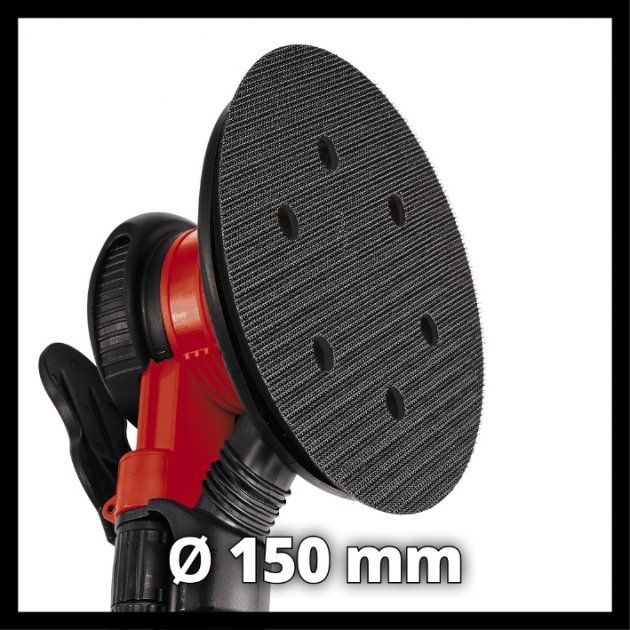 Ексцентрикова пневматична шліфувальна машина Einhell TC-PE 150, 10500 об/хв, 6.3 бар, 0.84 кг