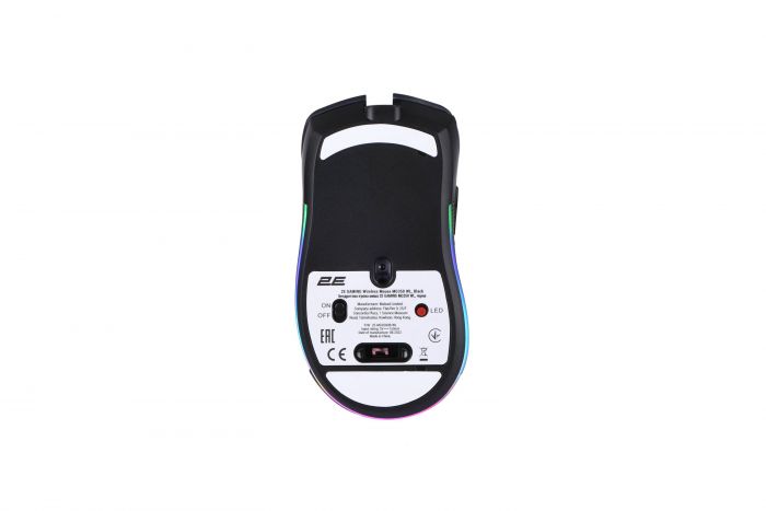 Миша 2E GAMING MG350 WL, RGB USB Black