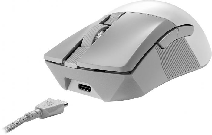 Миша ASUS ROG Gladius III AimPoint RGB USB/WL/BT White