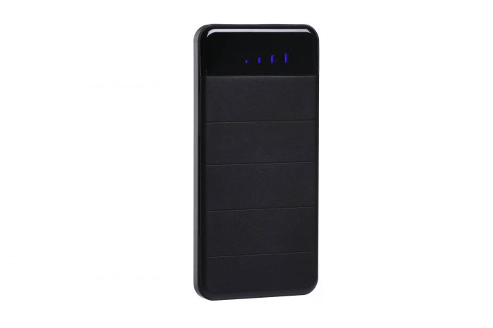 Акумулятор портативний літій-іонний Power Bank 2E Solar 8000мА·год, вбудований LED-ліхтар, чорний