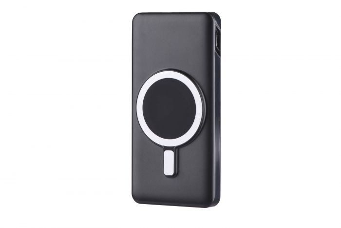 Акумулятор портативний літій-іонний Power Bank 2E Wireless 10000мА·год 20Вт PD, QC,  чорний