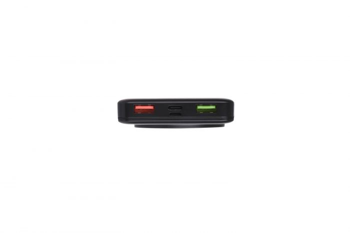 Акумулятор портативний літій-іонний Power Bank 2E Wireless 10000мА·год 20Вт PD, QC,  чорний