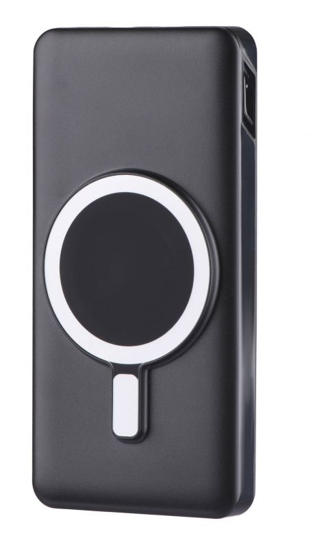 Акумулятор портативний літій-іонний Power Bank 2E Wireless 10000мА·год 20Вт PD, QC,  чорний