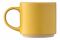 Чашка Ardesto Alcor, 420 мл, жовта, кераміка