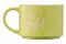 Чашка Ardesto Be joyful, 330 мл, жовта, кераміка