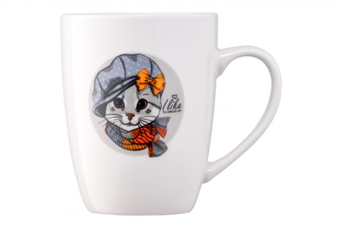 Чашка Ardesto Lovely cat, 320 мл, порцеляна