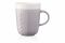 Чашка Ardesto Кnitti, 330 мл, сіра, порцеляна