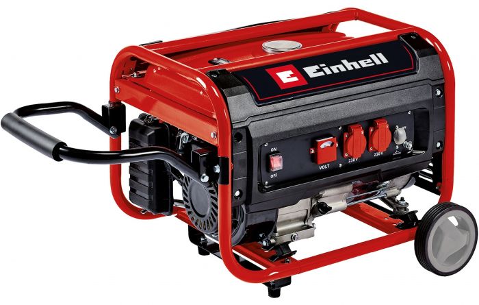 Генератор бензиновий Einhell TC-PG 35/E5, 230В, 2.6 кВт (макс. 3.1кВт), ручний старт, бак 15л, 41.2кг