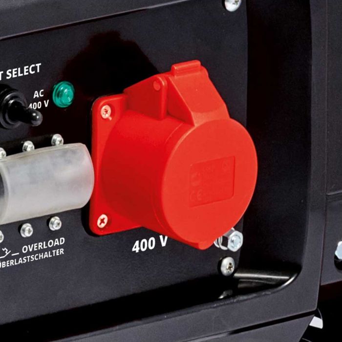 Генератор бензиновий Einhell TC-PG 55/E5, 230В/380В, 3.6кВт (макс. 5.5кВт), електростарт, 25л, 83кг