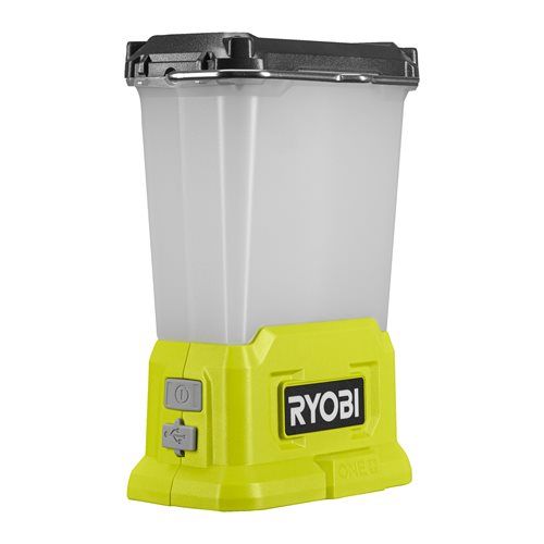 Світильник Ryobi RLL18-0 ONE+, 3 режими яскравості, USB для заряджання пристроїв (без АКБ та ЗУ)