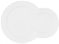 Блюдце Ardesto, 24*18 см, порцеляна