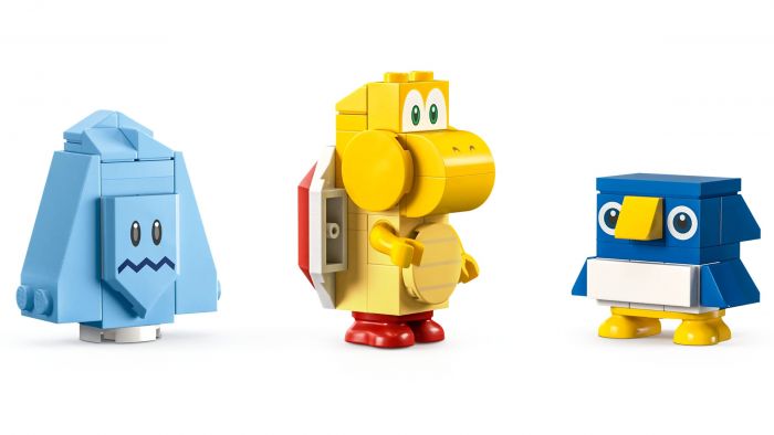 Конструктор LEGO Super Mario Снігова пригода Моржа-Перевертуна. Додатковий набір