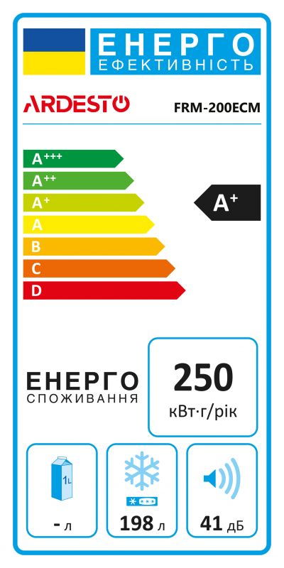 Морозильна скриня ARDESTO, 85x81.6х55, 198л, А+, ST, диспл зовн., режим холодильника, білий
