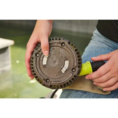 Насос для брудної та чистої води Ryobi RY18SPA-0, ONE+ 18В, 4200 л/г, вис 8 м, глуб. 5 м, штуцер 1", таймер відключення, захист сухого ходу (без АКБ та ЗУ), 4 кг