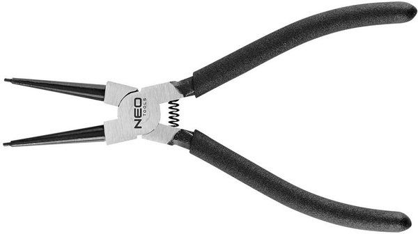 Щипці для стопорних кілець Neo Tools, набір 4 шт., CrV, 2х170мм та 2х180мм