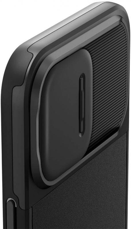 Чохол Spigen для Apple iPhone 14 Pro Optik Armor MagFit, Black