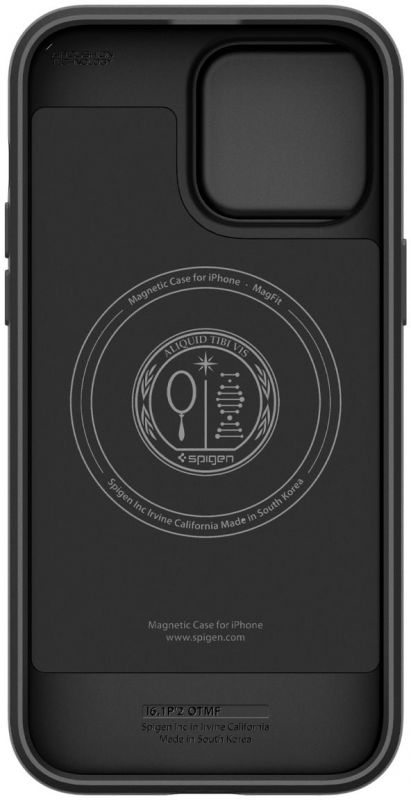 Чохол Spigen для Apple iPhone 14 Pro Optik Armor MagFit, Black