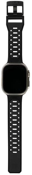 Ремінець UAG для Apple Watch Ultra 49/45/44/42mm Civilian Silicone, Graphite/Black